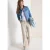 Cecil Dames Denim jack met borstzakken en knopen in Blauw