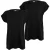 Urban Classics Dames verlengd schouder t-shirt (set van 2)