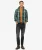 Organic Cotton Vintage Slim Straight Jeans Donkergrijs