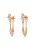 Hey Happiness Oorbellen ‘Cluster Blossom’  rose-goud