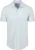 NZA Overhemd Short Sleeve Piqué Sky Blauw