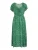 Apricot Jurk  groen / wit