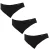 Pack-3 Slip met mid taille en binnenvoering 1031184 dames