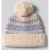 Barts Muts met pompon en met wol model ‘Nakarah’