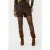 EsQualo Shorts Vegan Leather Chocolate