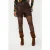 EsQualo Shorts Vegan Leather Chocolate