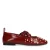 Sacha leren ballerina’s rood