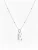 Hey Happiness Ketting ‘Letter E’  zilver