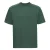 Russell Europa Heren Werkkleding Korte Mouwen Katoenen T-Shirt (Fles groen)