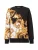 Versace Jeans Couture Sweatshirt  chocoladebruin / geel / zwart / wolwit