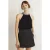 Boden Halterneck Velvet Top Nvy