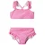 NAME IT MINI crop bikini zebraprint roze