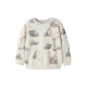 NAME IT MINI sweater met print – ecru