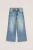 Blue Ridge – Meisjes wide leg jeans – Mid waist – Lichtblauw – Katoen –