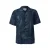 s.Oliver regular casual overhemd met linnen donkerblauw