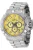 Invicta Subaqua – Poseidon 47180 Heren Horloge – Quartz Uurwerk – Roestvrij Staal met Gele Wijzerplaat – 55mm