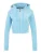 Juicy Couture Petite Sweatvest ‘MADISON’  lichtblauw