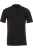 Casa Moda T-Shirt V-hals Dubbel pak zwart, Effen
