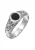 Haze&Glory Ring ‘Lava Mount Agung’  zwart / zilver