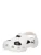 Crocs Open schoenen ‘Classic Soccer Ball’  zwart / wit