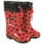 Coqui Kinder/kinder perletti wonderbaarlijke lieveheersbeestje wellington laarzen