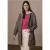 Cecil Dames Lange blouson in Bruin