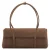 Mango suede schoudertas bruin