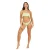 Brave Soul Bikinibroekjes met middelhoge taille voor dames (Muntgroen)