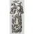milano italy Midi-jurk met all-over print