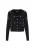 usha BLACK LABEL Gebreid vest  zwart