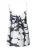 PULZ Jeans Top ‘CALLA’  zwart / wit