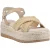 Hush Puppies Jemma Espadrille Polyurethane Dames Tan Sandalen