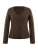 Imily Bela Gebreid vest  donkerbruin