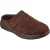 Skechers Relaxed Fit: Murette Garvanza Heren Muilen Van Microvezel In Chocoladebruin