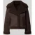 Vero Moda Regular fit jack in leerlook met voering van teddybont, model ‘HARPER’