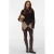 VERO MODA gebreide geruite korte rok – bruin