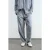 Getextureerde Plooi Regular Fit Rechte Pantalons