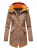 Marikoo Soulinaa Tussenjas Dames – Taupe – XS
