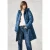 Cecil Dames Gevoerde jas in Blauw