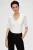 s.Oliver BLACK LABEL slim fit T-shirt viscose gebroken wit