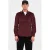 Anerkjendt regular fit corduroy overhemd – donkerrood