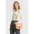 Coccinelle Leather Cross Body Bag In Peach
