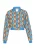 IZIA Tussenjas  blauw / gemengde kleuren