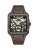 Kenneth Cole Analoog horloge ‘Arlington’  mokka / donkerbruin / rose-goud / zilver