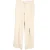 Acne Studios geplooide broek met wijde pijpen in nude viscose
