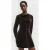 AllSaints Eris Velvet Dress Rich Brown