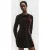 AllSaints Eris Velvet Dress Rich Brown
