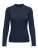 Only Onlleslie L/s Lace Mix Top Jrs Noos T-shirt Lange Mouw Navy Blazer