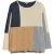White Stuff Olivia Colourblock Jumper Tan Multi
