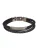 FOSSIL Armband  zwart / zilver